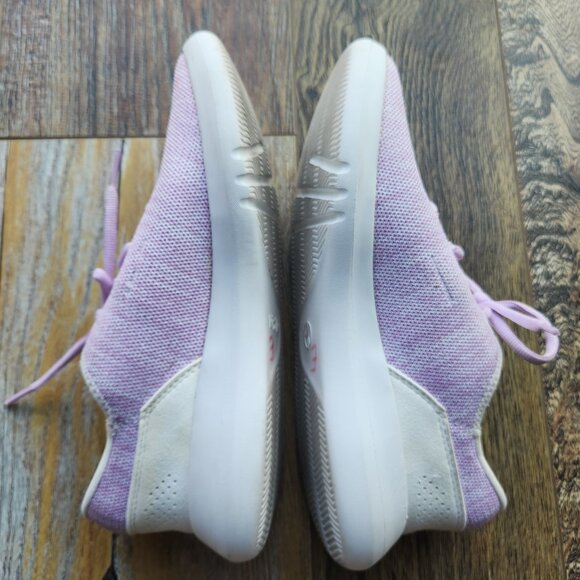 Kizik Madrid Eco Stretch-Knit Hands Free Sneaker Lace-Up Purple - Picture 5 of 11